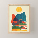 Everything is beautiful under the sun Mini Art Print Gallery Image 1