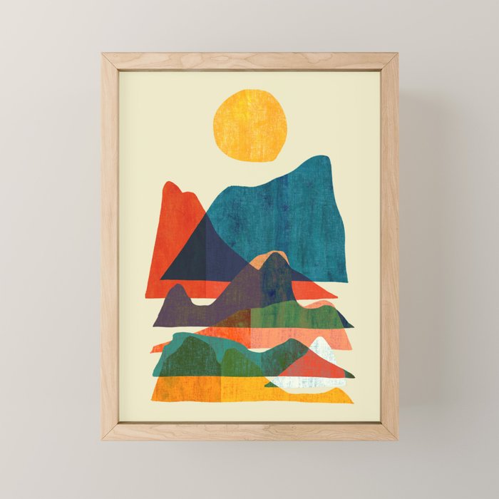 Everything is beautiful under the sun Mini Art Print Gallery Image 1