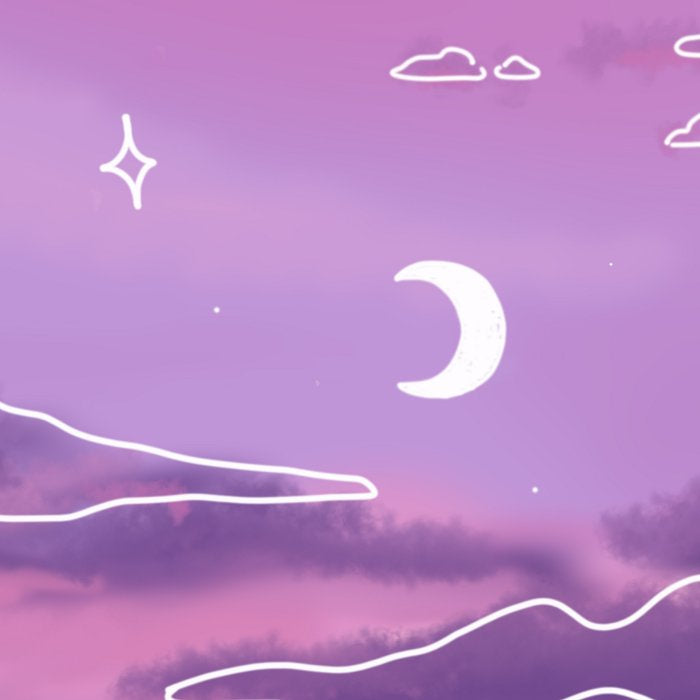 Purple Sunset View Coffee Mug Gallery Image 2