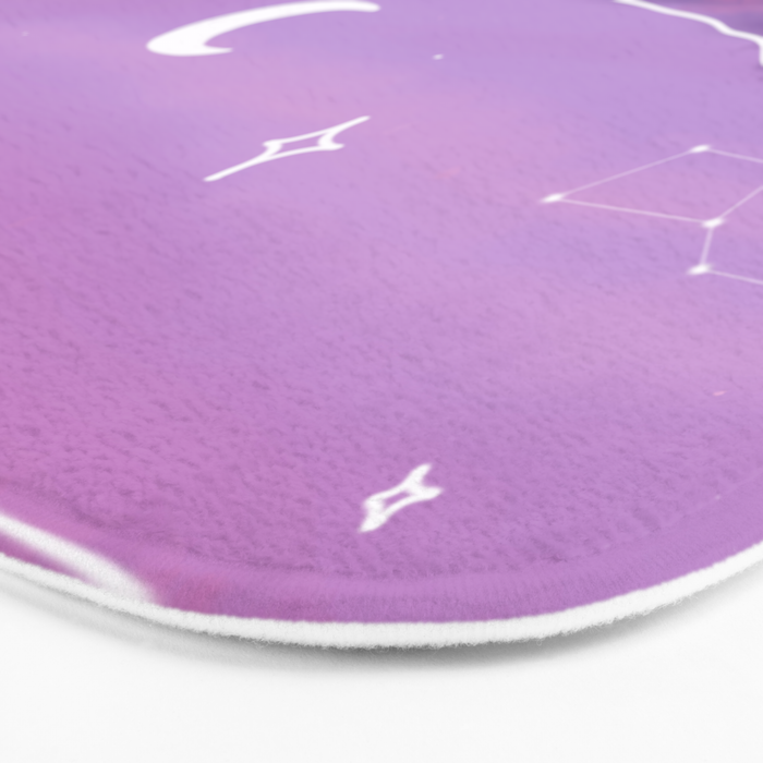 Purple Sunset View Bath Mat Gallery Image 3