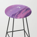 Purple Sunset View Stool Gallery Image 2