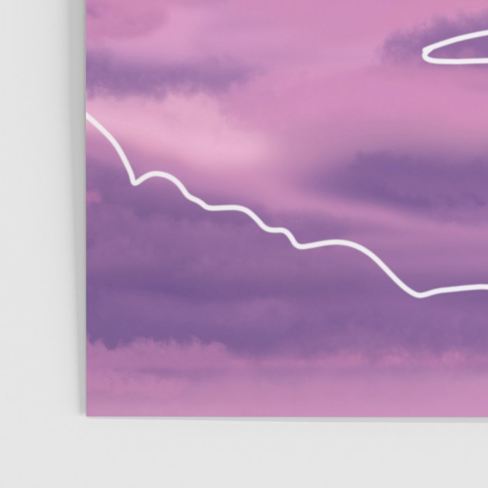 Purple Sunset View Poster Gallery Image 3