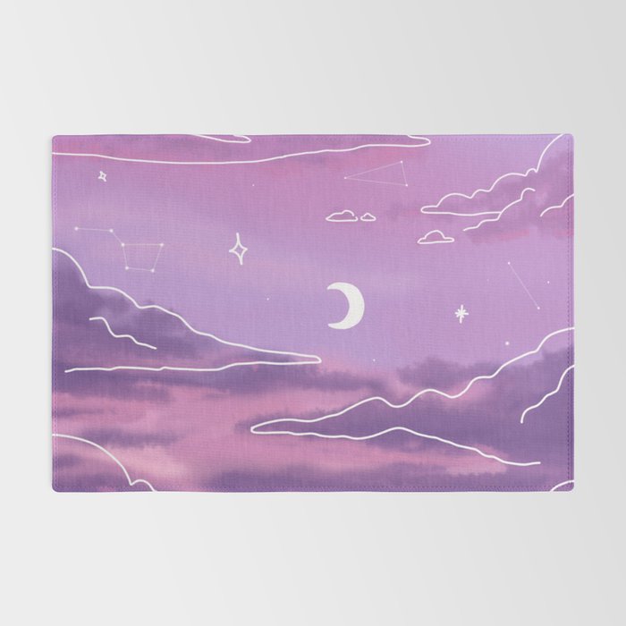 Purple Sunset View Rug Gallery Image 2