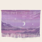 Purple Sunset View Wall Hanging Gallery Image 1