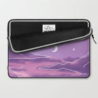 Purple Sunset View Laptop Sleeve Gallery Image 2