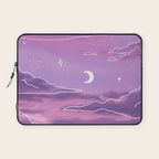 Purple Sunset View Laptop Sleeve Gallery Image 1