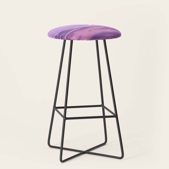Purple Sunset View Stool Gallery Image 1