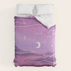 Purple Sunset View Comforter Gallery Image 6