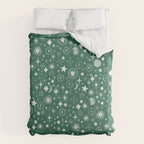 Greenish stellar S Duvet Cover Gallery Image 6