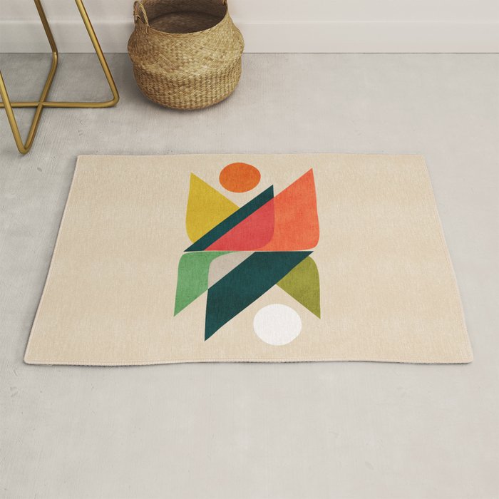 Reflection (of time and space) Rug Gallery Image 1