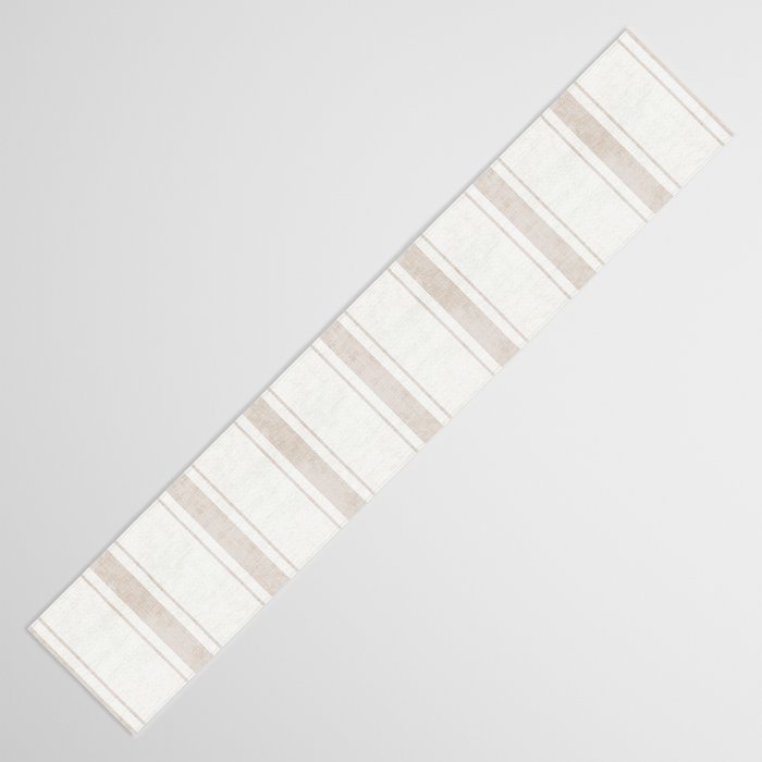 AEGEAN BOLD TICKING STRIPE JUTE Table Runner Gallery Image 3