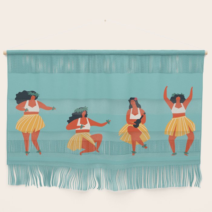 Hula dancers Wall Hanging Gallery Image 1