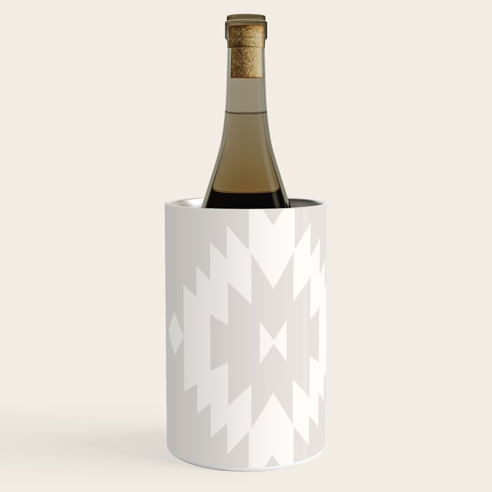 Southwestern Minimalism - Neutral Off White Wine Chiller Gallery Image 2