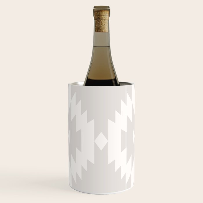 Southwestern Minimalism - Neutral Off White Wine Chiller Gallery Image 1
