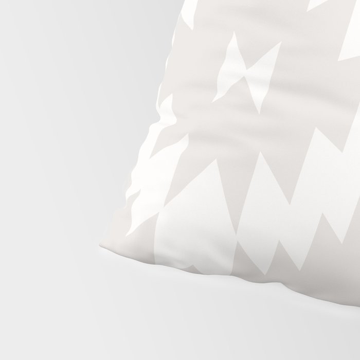 Southwestern Minimalism - Neutral Off White Pillow Sham Gallery Image 4