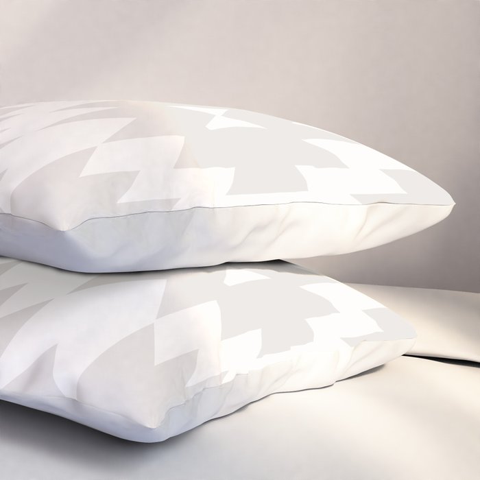Southwestern Minimalism - Neutral Off White Pillow Sham Gallery Image 3