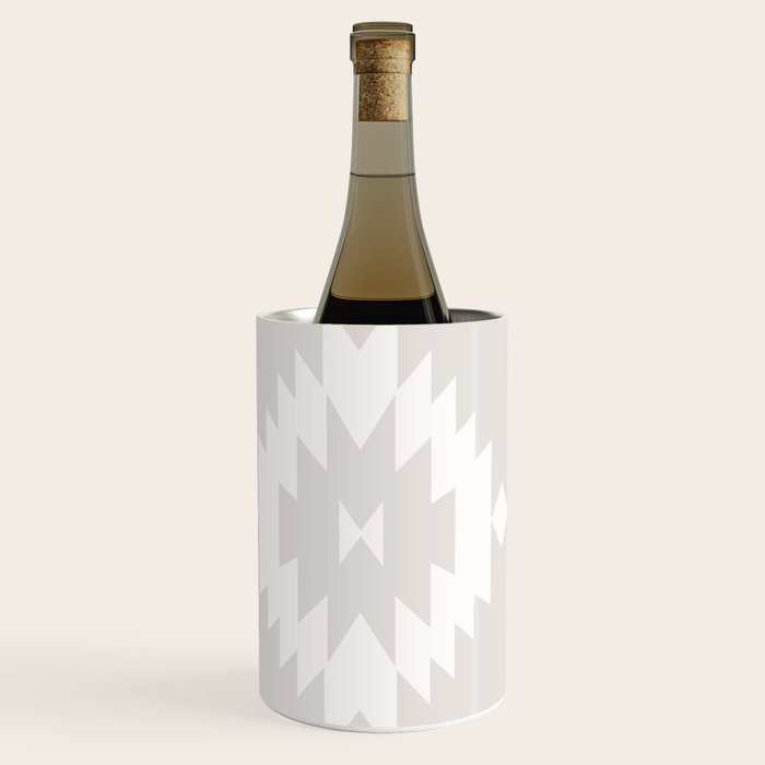 Southwestern Minimalism - Neutral Off White Wine Chiller Gallery Image 3