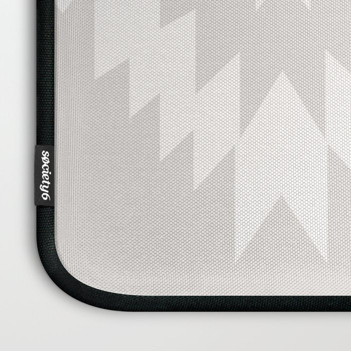 Southwestern Minimalism - Neutral Off White Laptop Sleeve Gallery Image 3