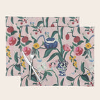 Floral Whimsy on Blush Placemat Gallery Image 1