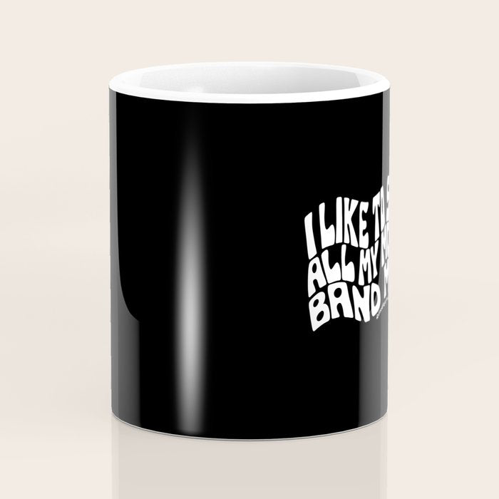 I Like to Spend All My Money on Band Merch Coffee Mug Gallery Image 4