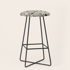 Baja - black and teal Stool Gallery Image 1