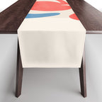 Abstract Shapes: Matisse Paper Cutouts III Table Runner Gallery Image 1