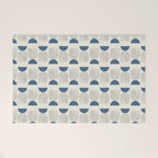 Arch Balance Blue Welcome Mat Gallery Image 1