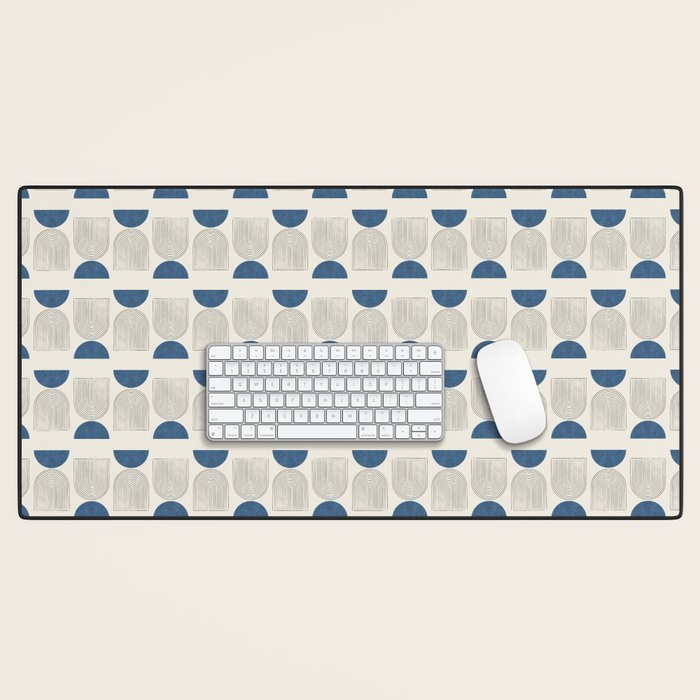 Arch Balance Blue Desk Mat Gallery Image 1