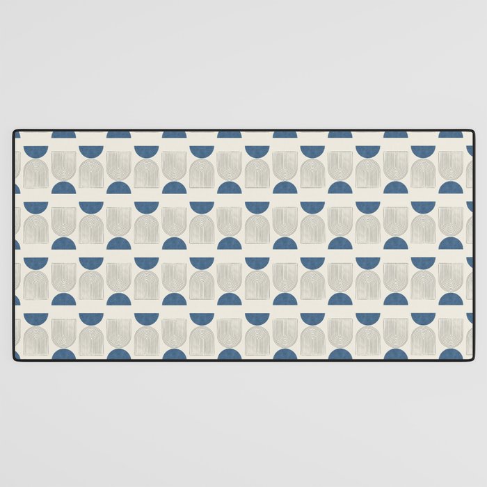 Arch Balance Blue Desk Mat Gallery Image 3