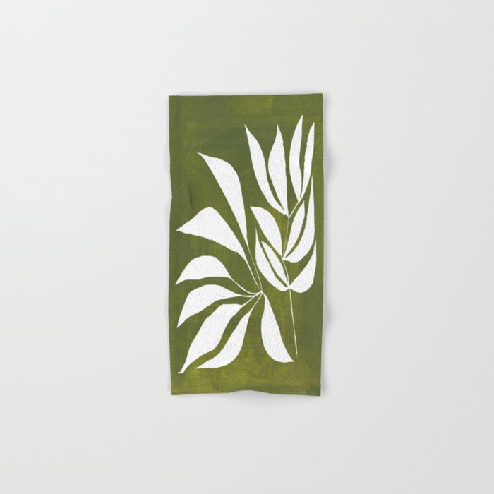 Olive Branches Bath Towel Gallery Image 1