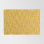 Waves (Mustard Yellow) Rug Gallery Image 2