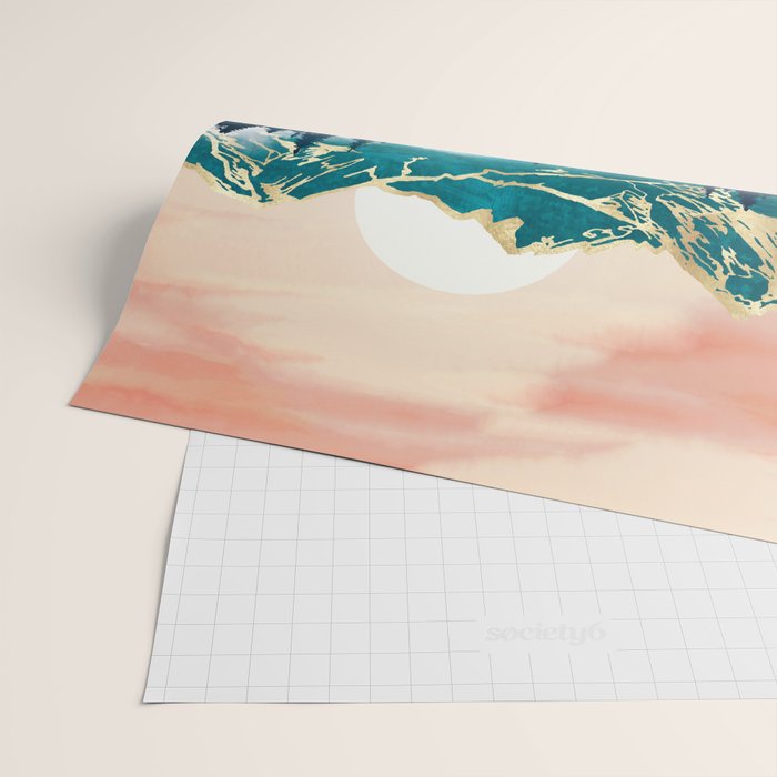 Lake Mist Wrapping Paper Gallery Image 2