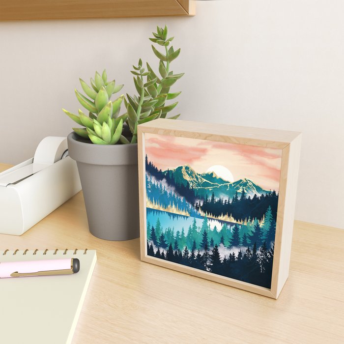 Lake Mist Mini Art Print Gallery Image 2