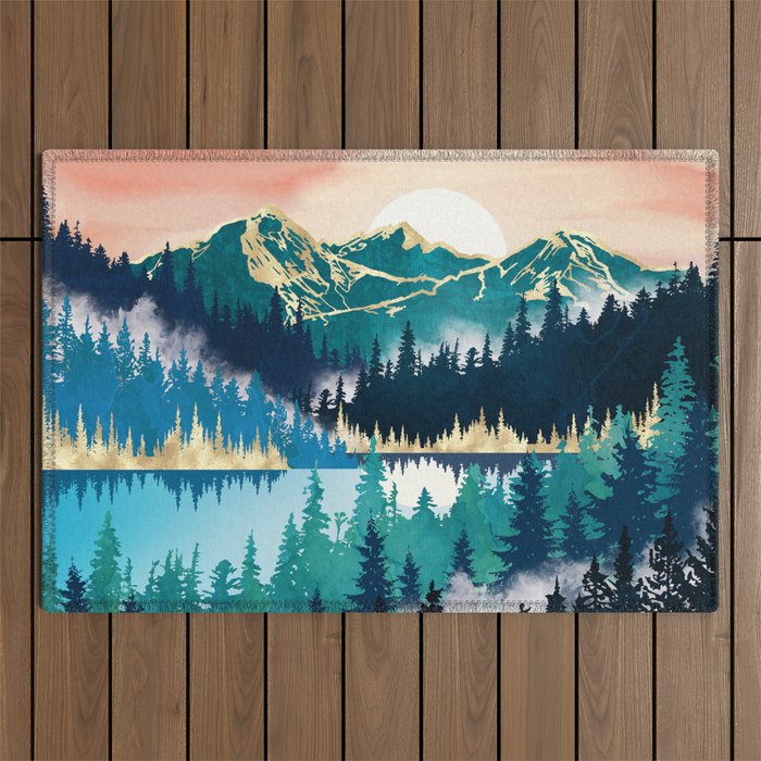 Lake Mist Outdoor Rug Gallery Image 1