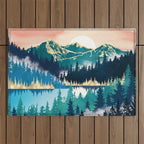Lake Mist Outdoor Rug Gallery Image 1
