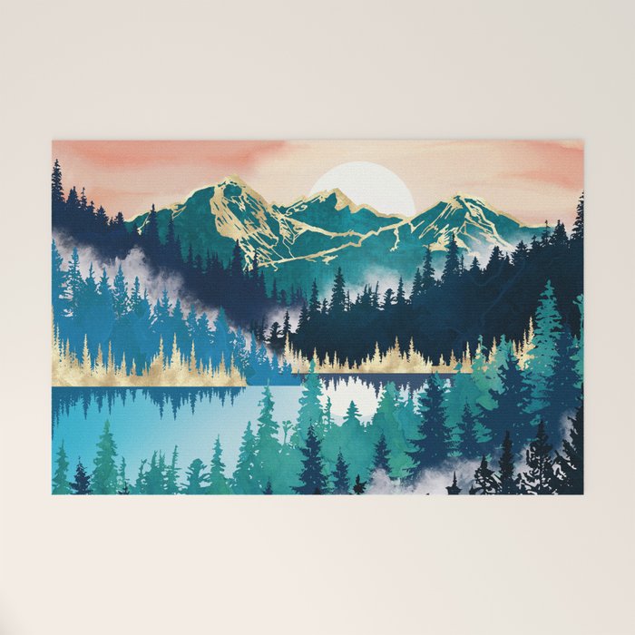 Lake Mist Welcome Mat Gallery Image 1