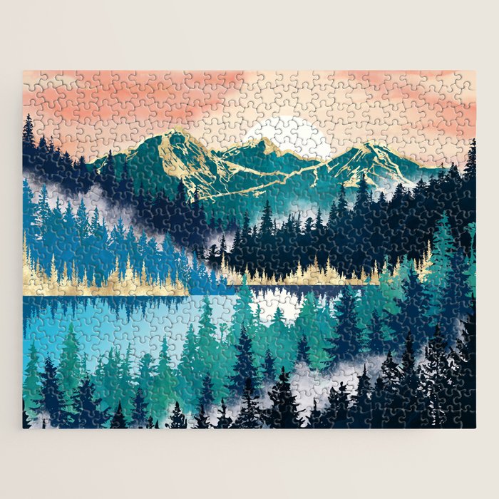 Lake Mist Jigsaw Puzzle Gallery Image 1