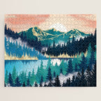 Lake Mist Jigsaw Puzzle Gallery Image 1