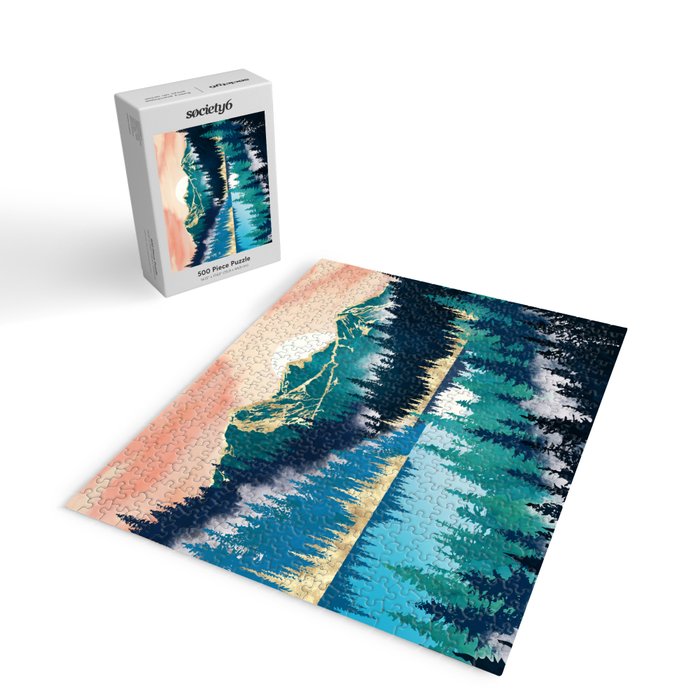 Lake Mist Jigsaw Puzzle Gallery Image 2