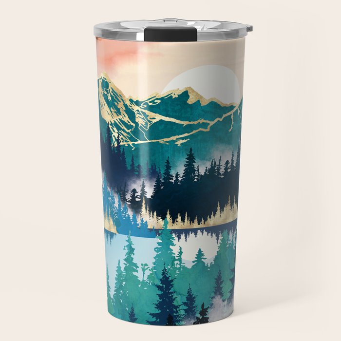 Lake Mist Travel Mug Gallery Image 1