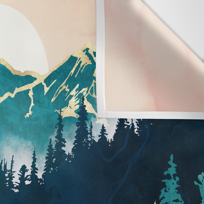 Lake Mist Wall Tapestry Gallery Image 3