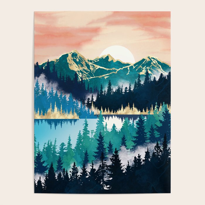 Lake Mist Poster Gallery Image 1