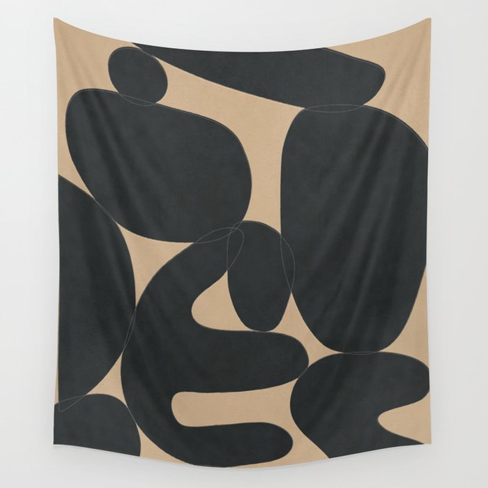 Modern Abstract Art 29 Wall Tapestry Gallery Image 1