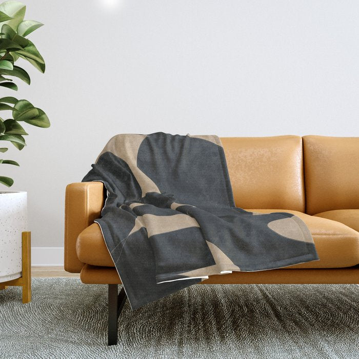 Modern Abstract Art 29 Throw Blanket Gallery Image 1