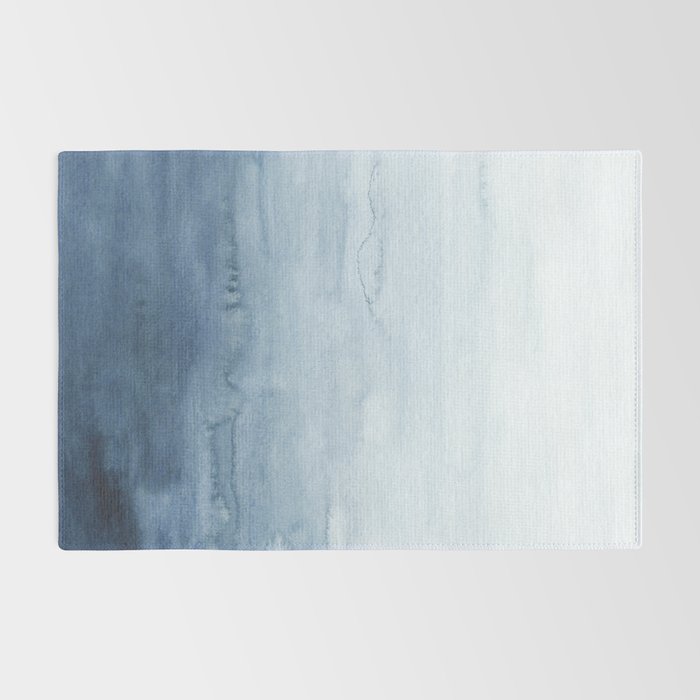 Indigo Abstract Painting | No. 4 Rug Gallery Image 2