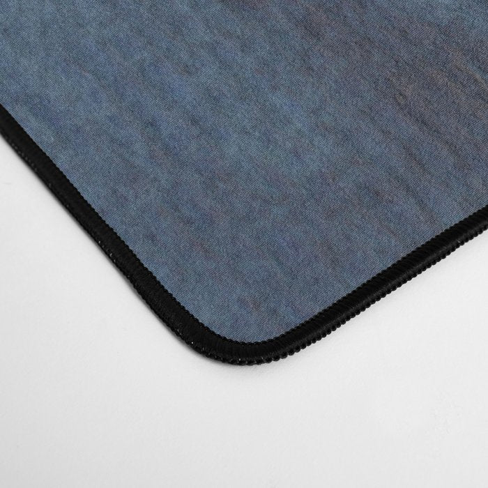Indigo Abstract Painting | No. 4 Desk Mat Gallery Image 4