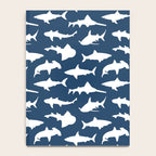 Sharks on Regal Blue Notebook Gallery Image 4