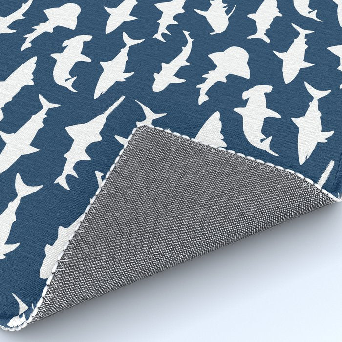 Sharks on Regal Blue Rug Gallery Image 4