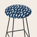 Sharks on Regal Blue Stool Gallery Image 2