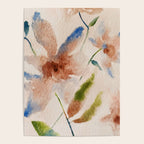 Peach Clematis Poster Gallery Image 4